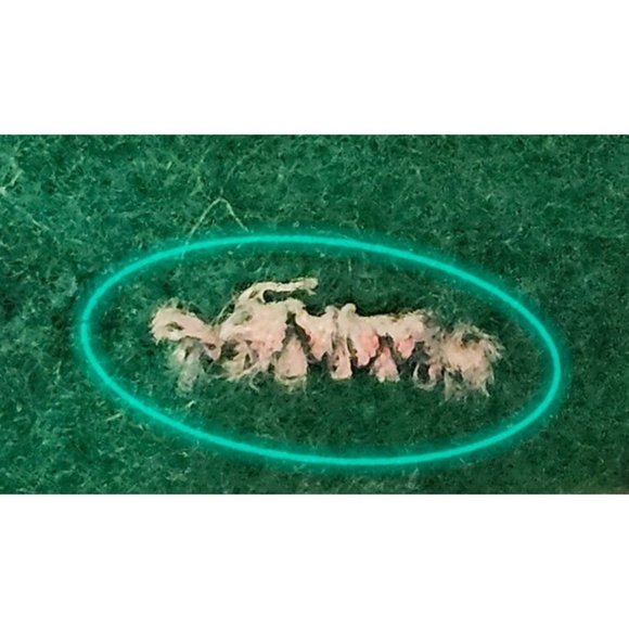 Vintage‎ Green Wool Beret Hat 18" Fit - Picture 5 of 5